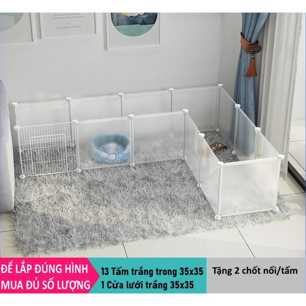 TẤM LƯỚI SẮT TĨNH ĐIỆN CHUỒNG QUÂY CHÓ MÈO Tặng 2 chốt /1 tấm (Chọn theo phân loại