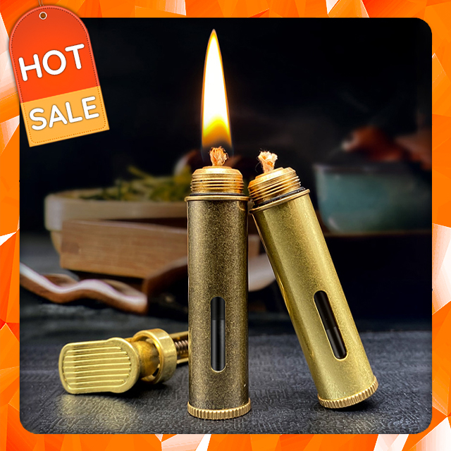 Hột Quẹt Bật Lửa Xăng Đá YUBANG NEW Đánh Lửa Tự Động Thiết Kế Thủ Công Đẹp Độc Lạ - Dùng Xăng Bấc Đá Cao Cấp