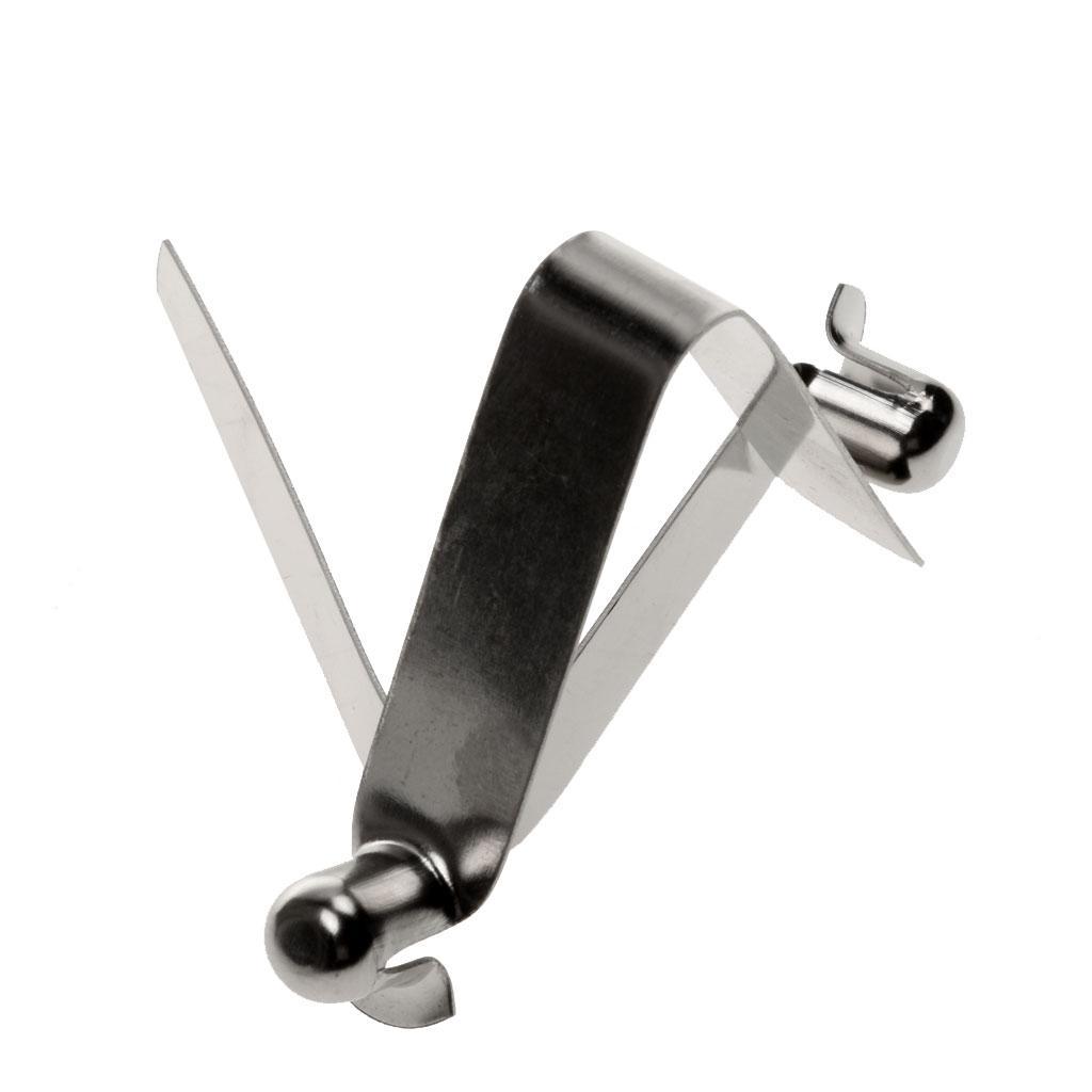 5pcs paddle Push Snap Button Tent Awning Pole Clips Tube Spring Clips