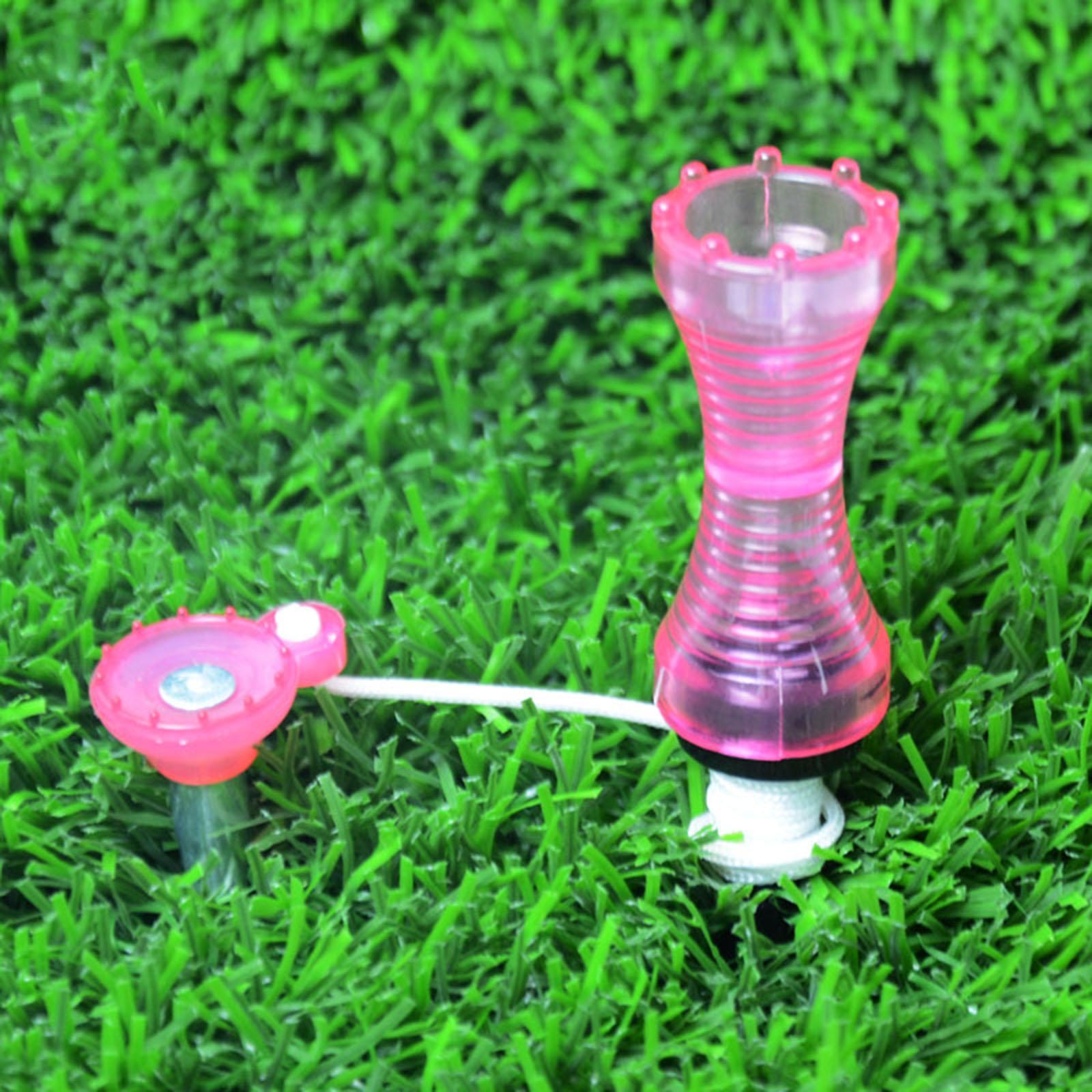 2-5pack 3.2inch Golf Tees Ball Holder Practicing Unbreakable Plastic pink