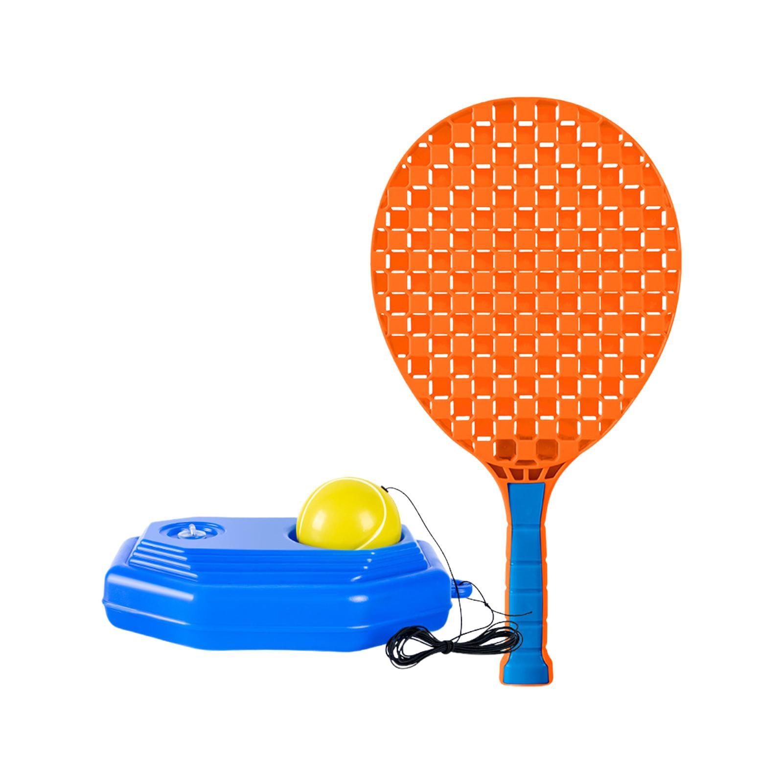 Tennis Trainer Ball with String Tennis Practice Rebounder Tennis Racket Durable Tool Tennis Solo Training for Park Home Gym Exercise