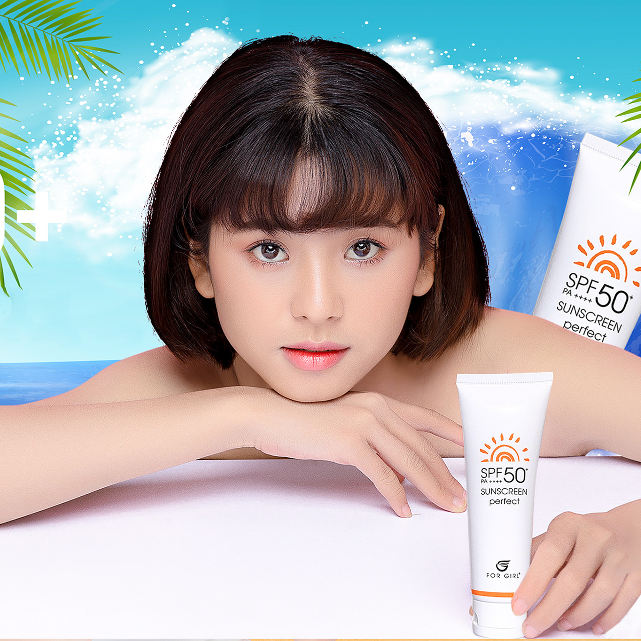 Sunscreen Perfect For Girl kem chống nắng vật lý