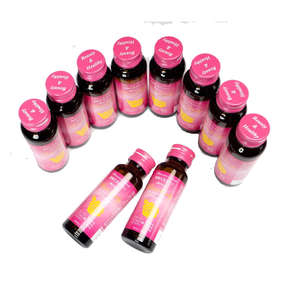 Nước uống đẹp da chống lão hóa Collagen Kaza Rose Lady 5000mg