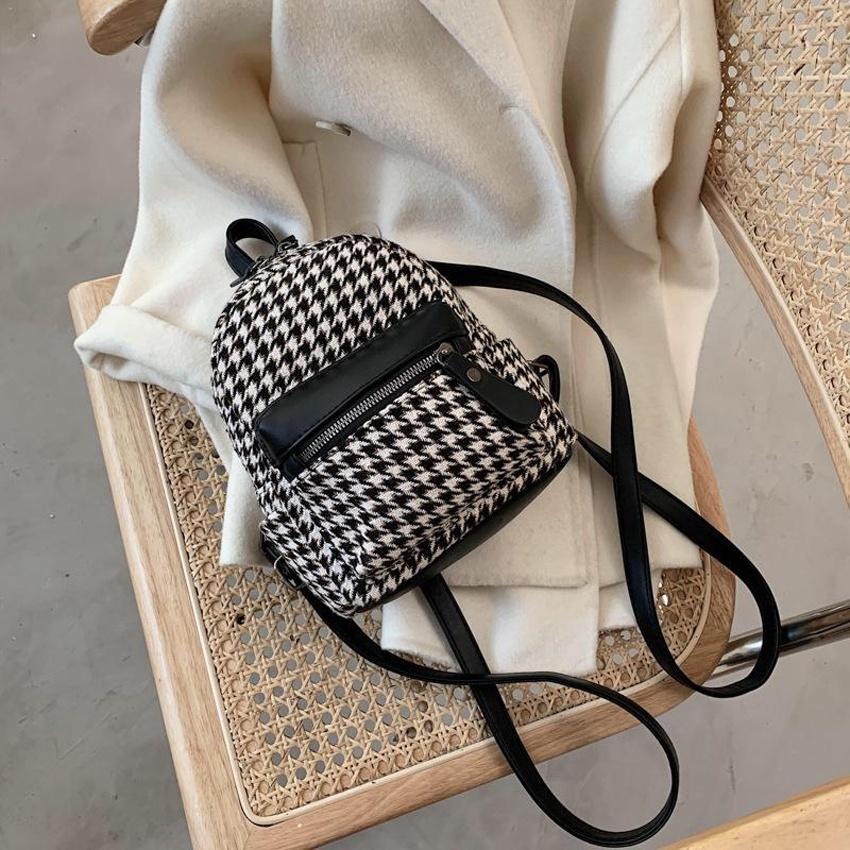 Balo thời trang nữ kẻ caro đi học đi chơi Giatot68 98