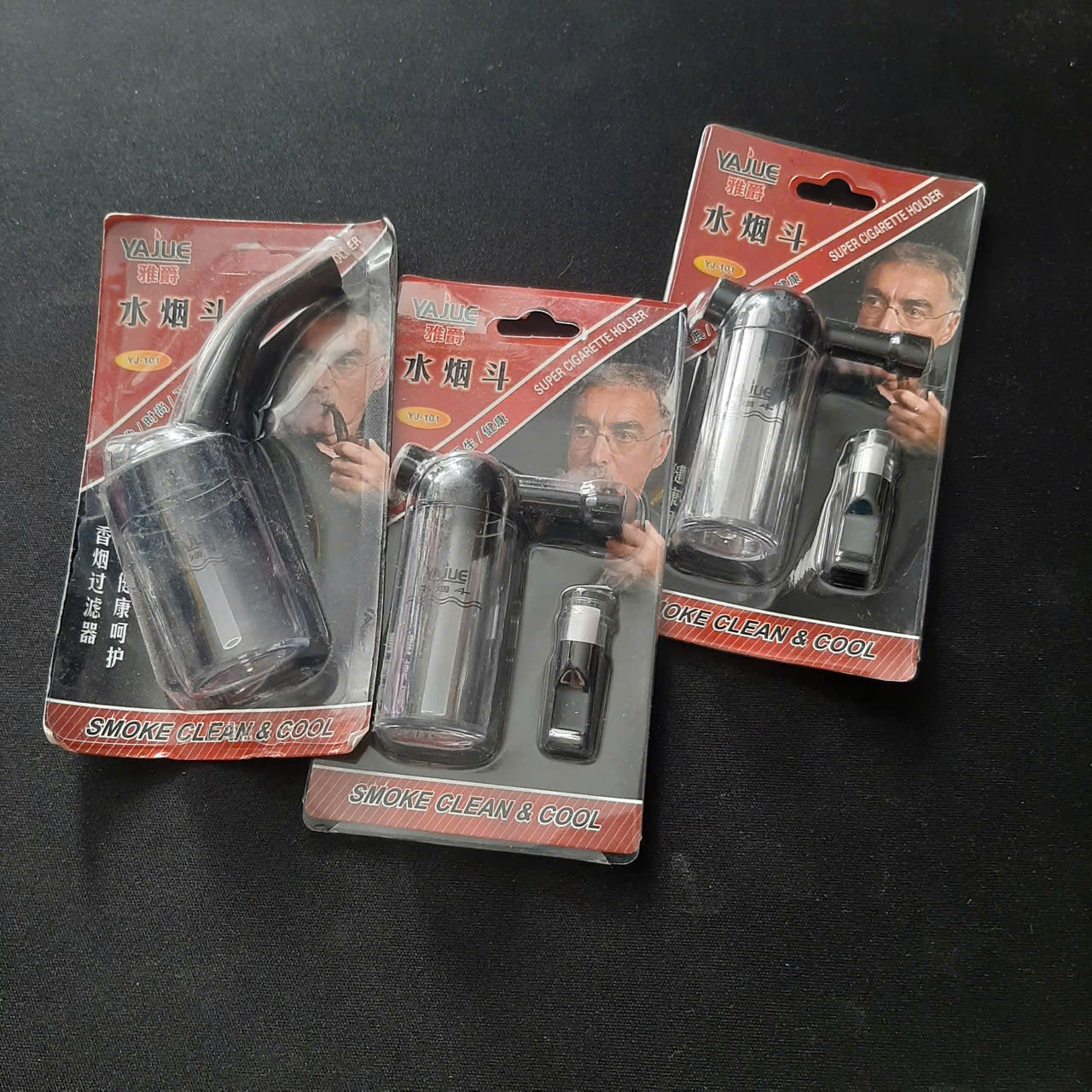 Combo 3 tẩu thuốc nhựa dẻo lọc nước mini ( giao ngẫu nhiên 3 cái)