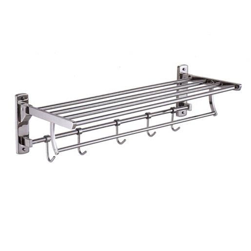 Giá treo khăn nhà tắm 2 tầng hợp kim nhôm