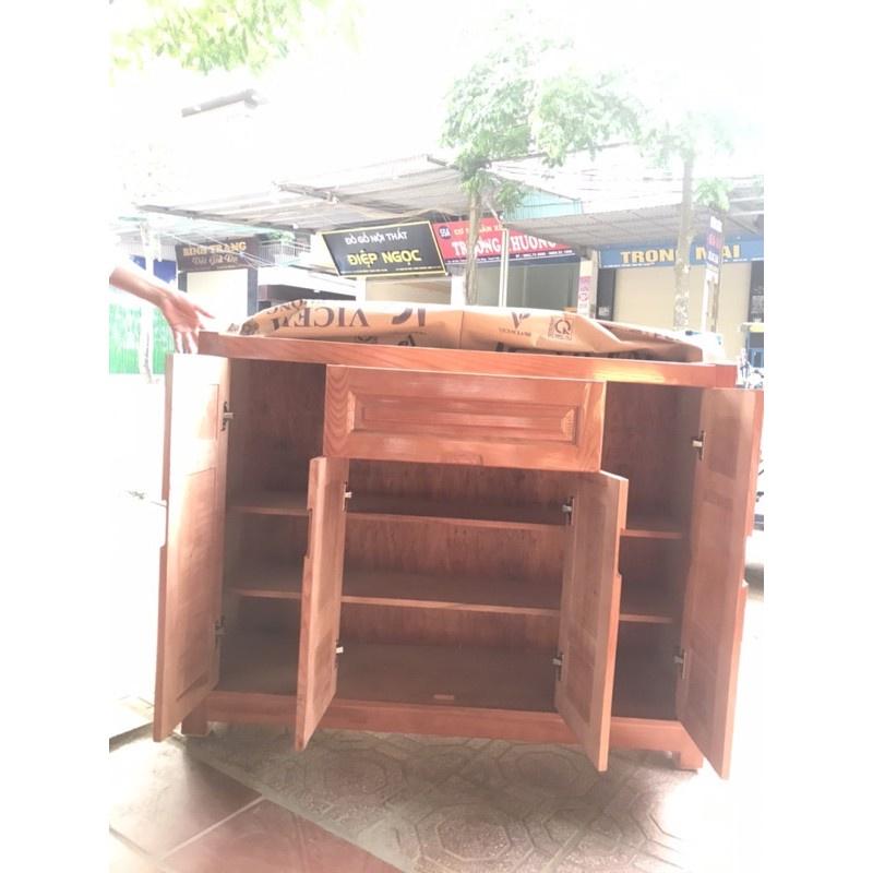 Tủ giày gỗ sồi 1m2
