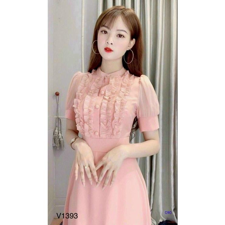 ĐẦM NỮ XÒE SANG CHẢNH SIÊU QUYẾN RŨ THỜI TRANG TÔN DÁNG SÀNH ĐIỆU - PHONG CÁCH HÀN QUỐC