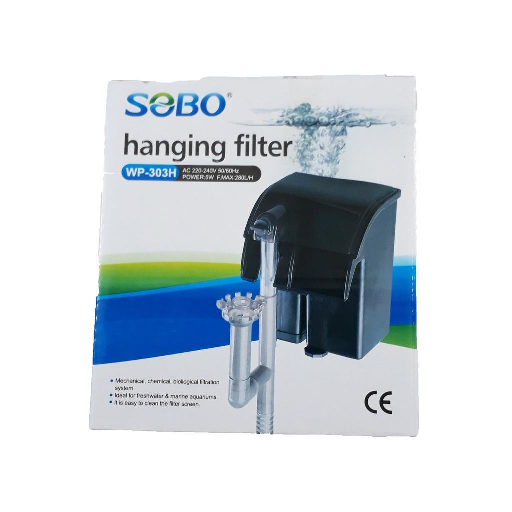 Máy Lọc Thác Hồ Cá Sobo WP-303H - Bộ Lọc Treo Dành Cho Bể Cá. LONG THÀNH CÁ CẢNH