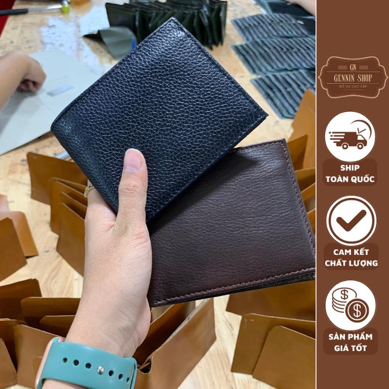Ví Nam Da Bò MILL Hạt – Chất Da Mềm Mại, Bóng Mịn – Tiện Lợi - GENNIN STORE