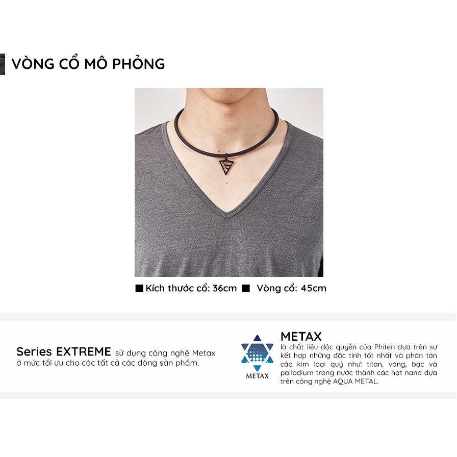 Vòng cổ Phiten Rakuwa necklace extreme delta TG793052/TG793153