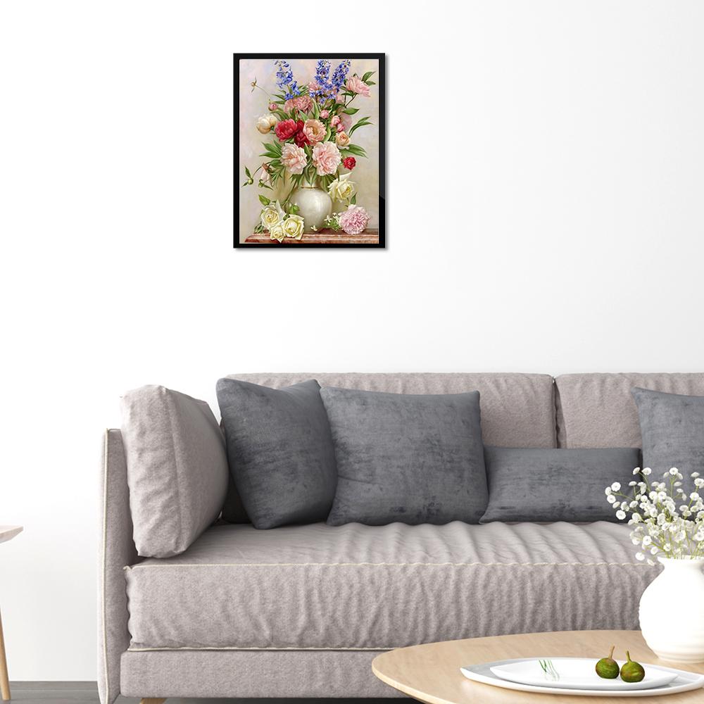 Bộ dụng cụ làm Tranh đính đá 5D tự làm 12 x 16 inch