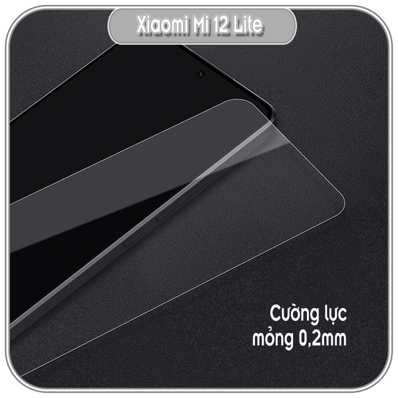 Kính cường lực cho Xiaomi 12 Lite 5G - NE, trong suốt Nillkin H+ Pro - Hàng nhập khẩu