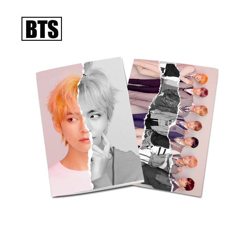 Bộ 10 vở BTS IDOL Notebook A5