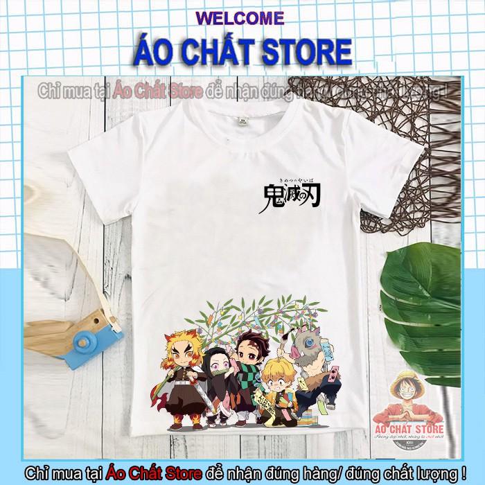 Áo thun Kimetsu no Yaiba siêu cute | Áo Tanjorou | Giyuu | Neko | Tokitou Muichirou đẹp KY24 | Áo Chất Store