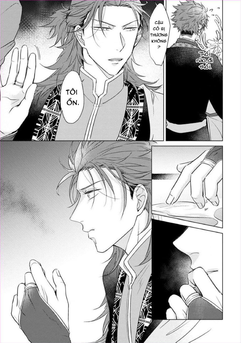 gặp gỡ em, thú nhân màu chàm trắng chapter 2 15