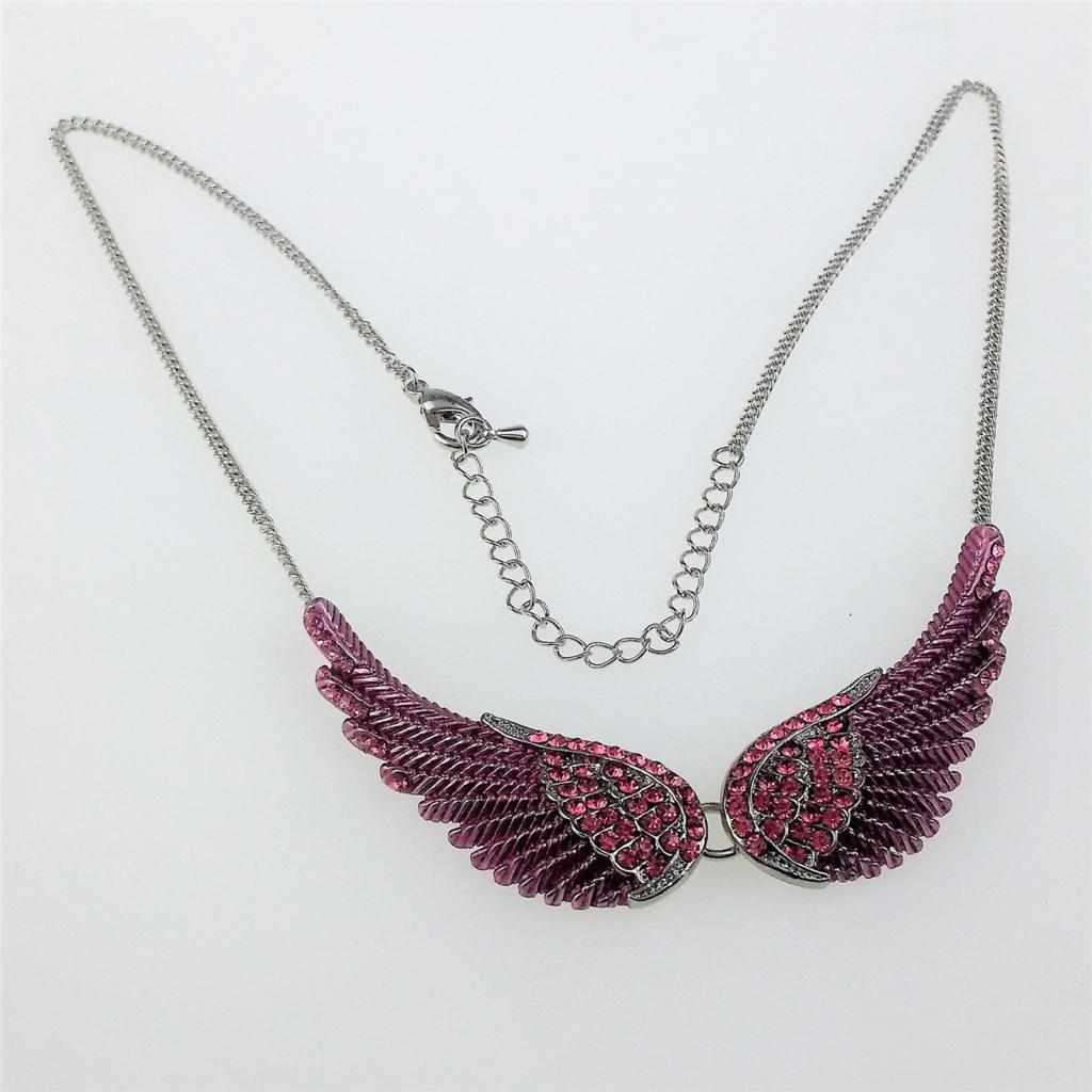 Vantage Angle Wings Necklace Wings Choker Pendant Women Fashion Jewelry