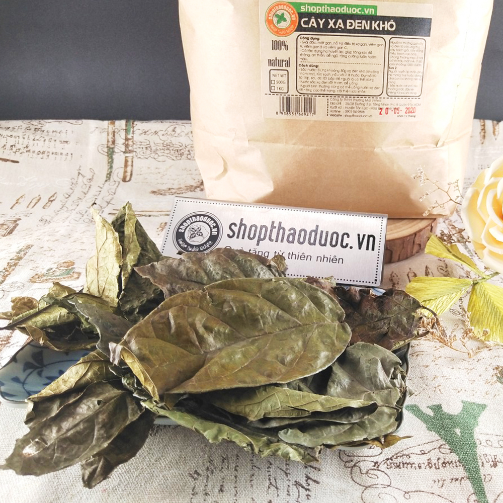 Cây Xạ Đen Gói 500g Shop Thảo Dược - Hỗ Trợ Thanh Nhiệt, Mát Gan