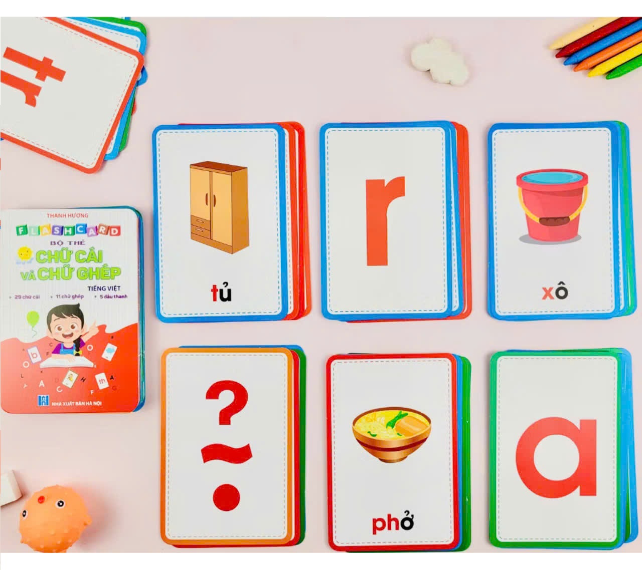 Flashcards - Bộ Thẻ Chữ Cái Và Chữ Ghép Tiếng Việt