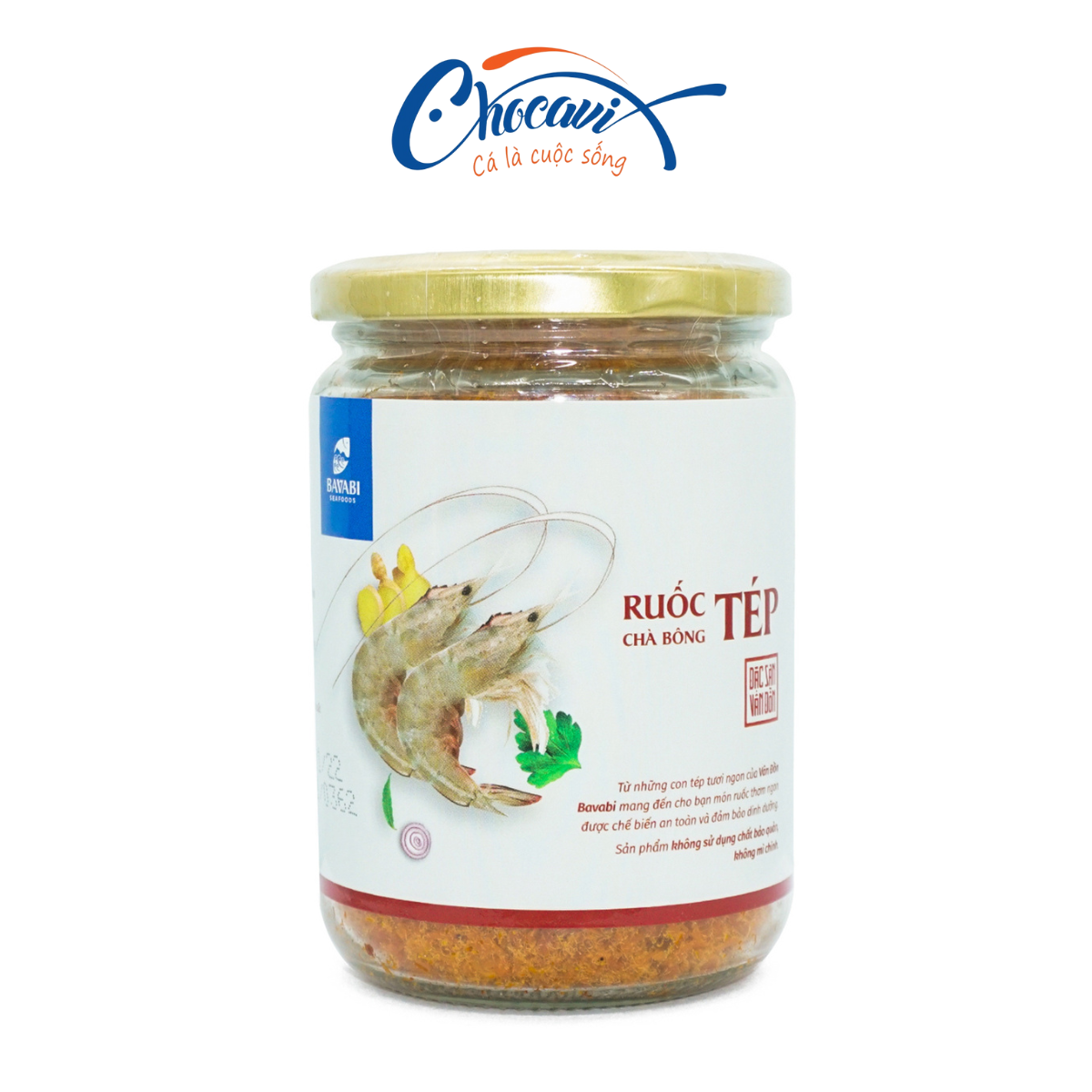 Ruốc Tép BAVABI 150g Đặc Sản Vân Đồn Quảng Ninh Thơm Ngon Giàu Dinh Dưỡng