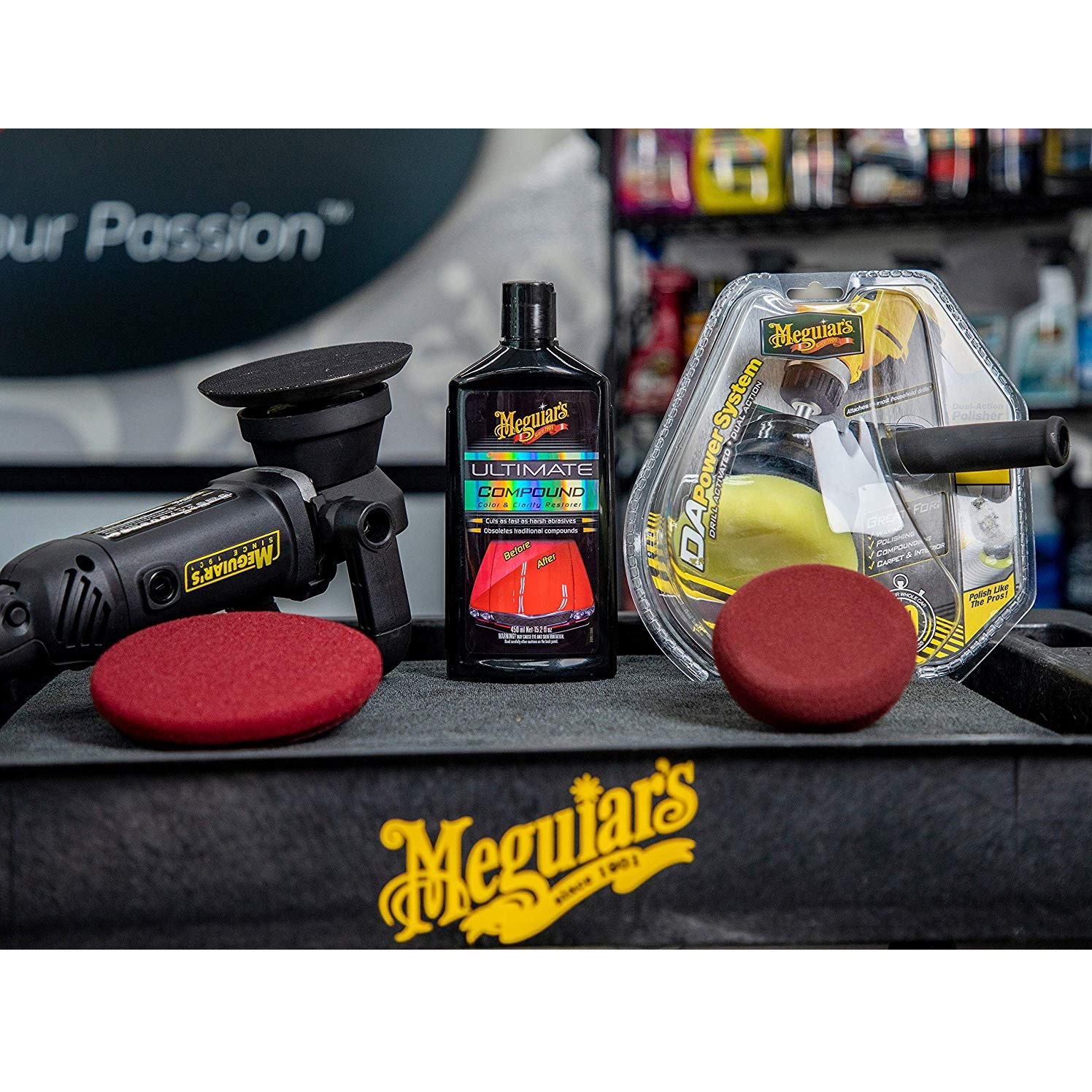 Meguiar's Xi đánh bóng bề mặt sơn xe ô tô - Ultimate Compound - G17216, 450 ml
