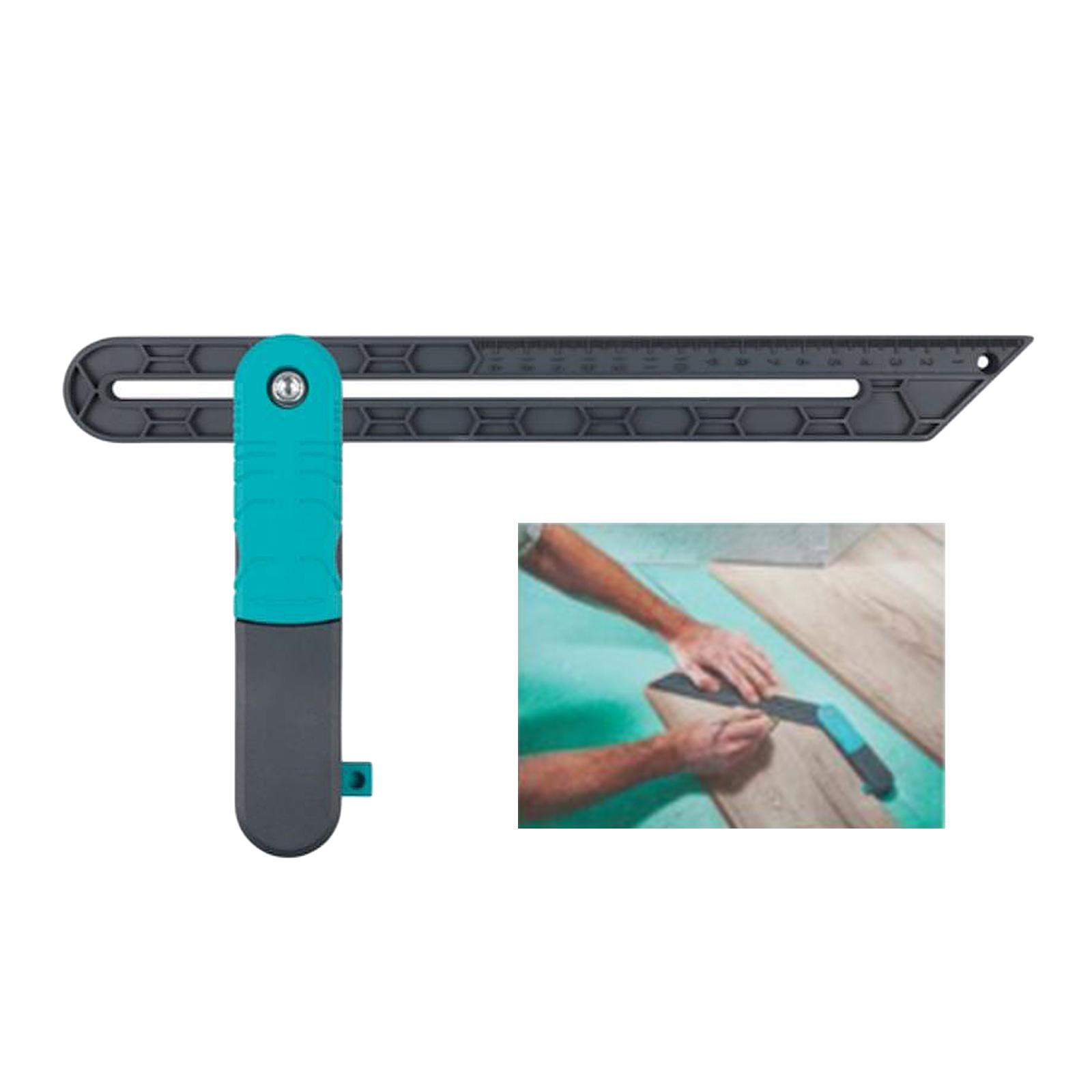 Professional Lock Angle Measuring Ruler Level Gauge Metric Builder Carpenter
