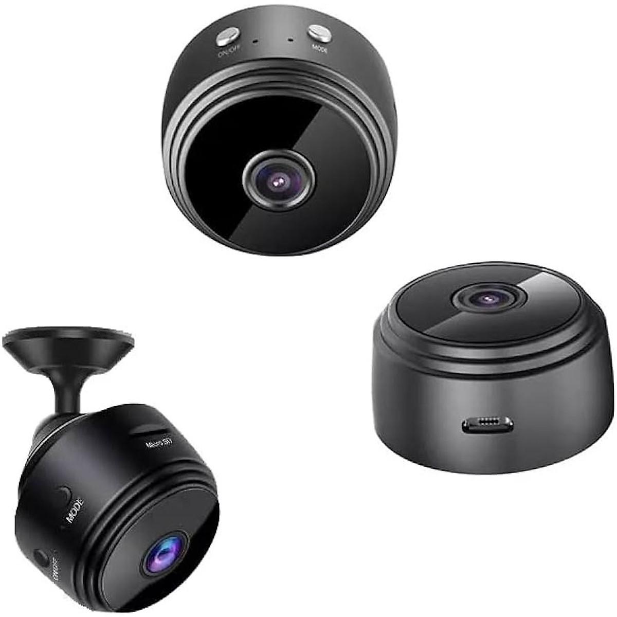 Camera mimi An Ninh A9 HD1080p Kết Nối Wifi Không Dây, Nhỏ Gọn Tiện Lợi Không Kèm Thẻ Nhớ - Hàng Nhập Khẩu