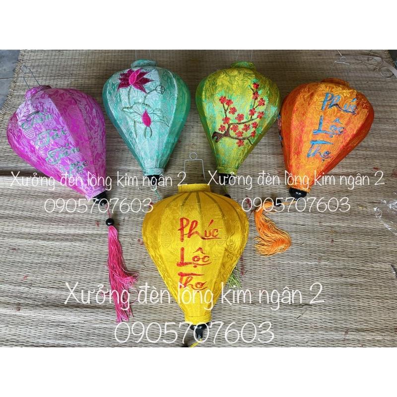Đèn lồng hội an thêu tay cực đẹp