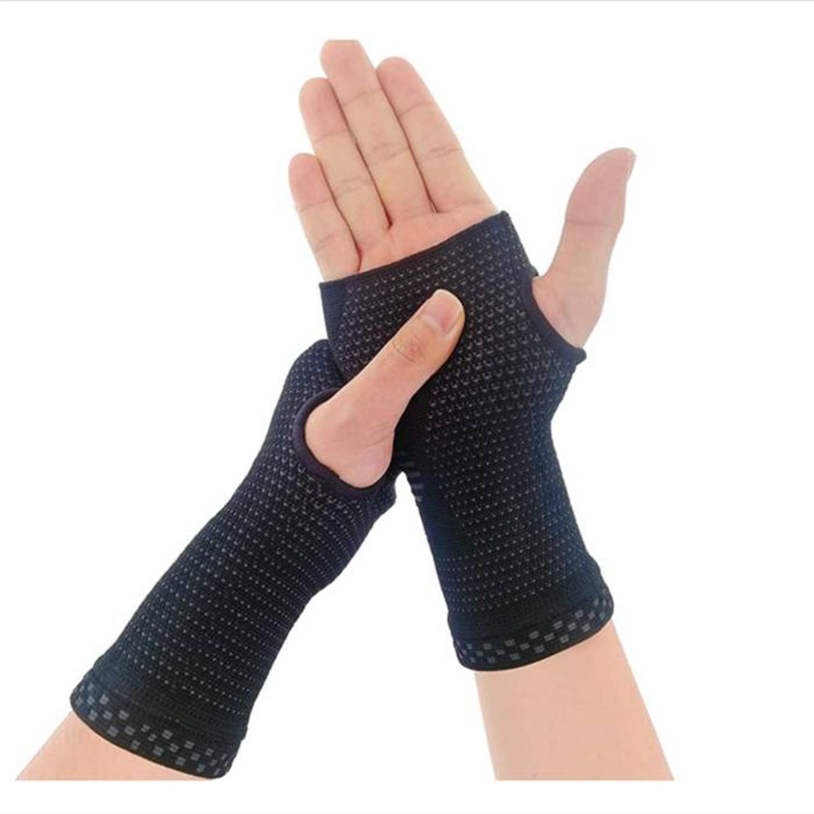 2x Professional Wrist Palm Support Compression Strap Weightlifting