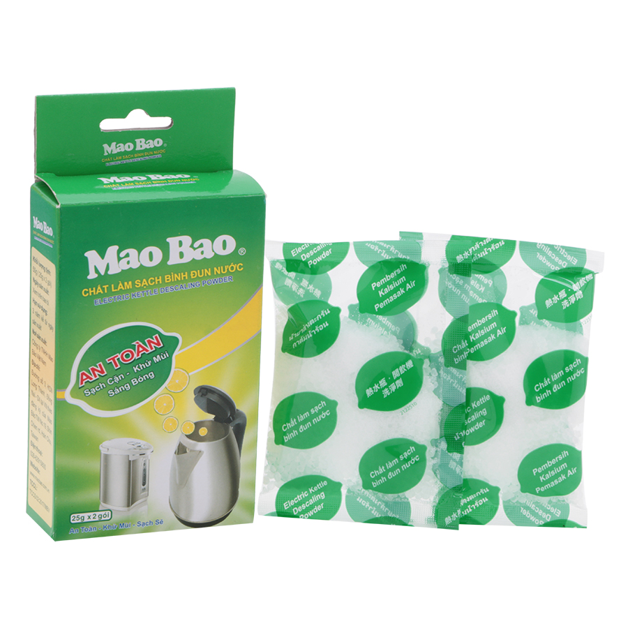Chất Làm Sạch Bình Đun Nước Mao Bao