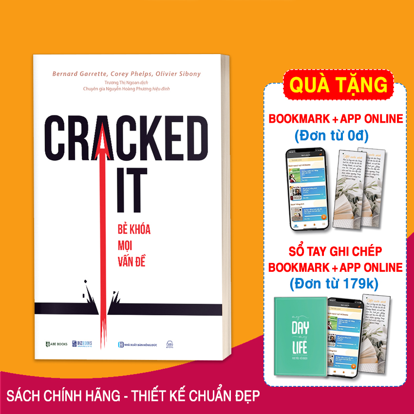 Sách Kỹ Năng Giải Quyết Mọi Vấn Đề Hiện Diện Quanh Chúng Ta - Cracked It!