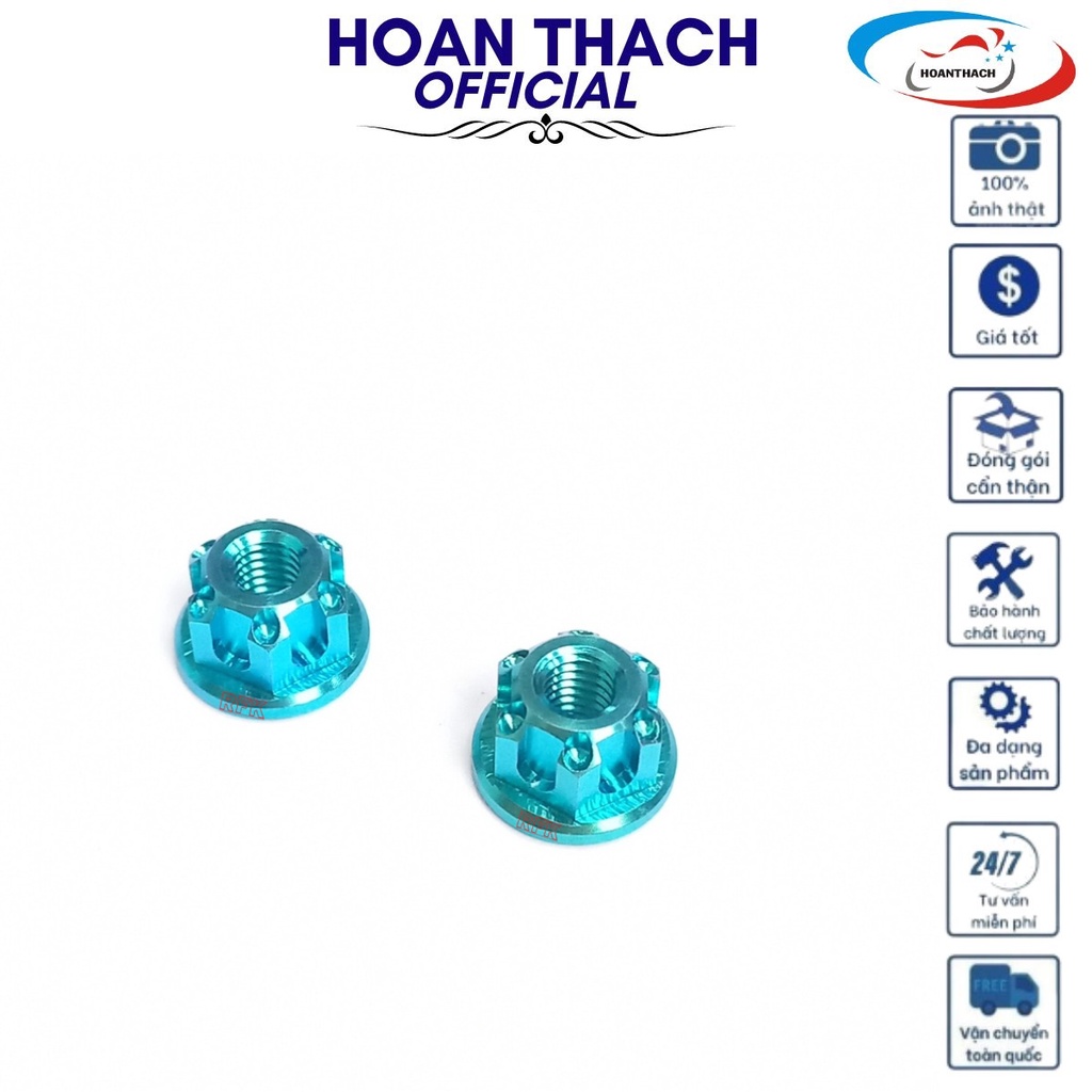 Ốc Tán Gr5 5L Xanh dùng cho nhiều dòng xe HOANTHACH SP010583 (giá 1 con)