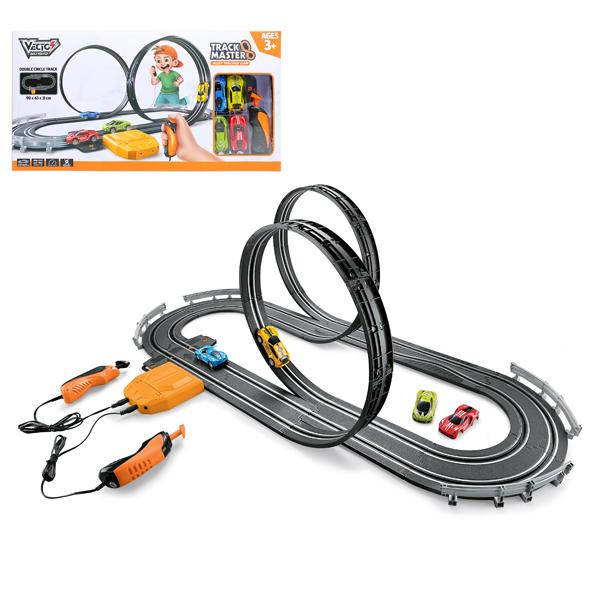 Đồ Chơi Slot Car Đường Đua Xe 2 Vòng Siêu Tốc Độ - Vecto VT644B