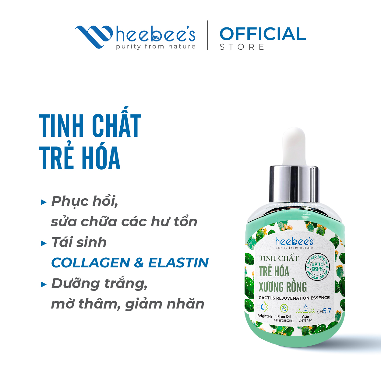 Tinh Chất Xương Rồng Heebee Việt Nam