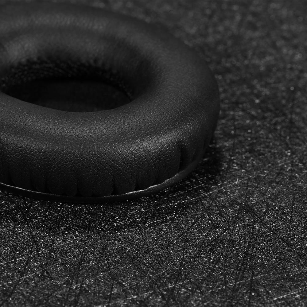 Miếng đệm tai bằng da Protein xung quanh cốc tai tương thích với Monster Beats của Dr Dre Solo