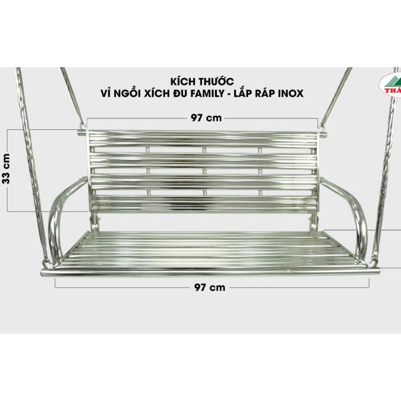 Xích đu lắp ráp inox TS.38-I