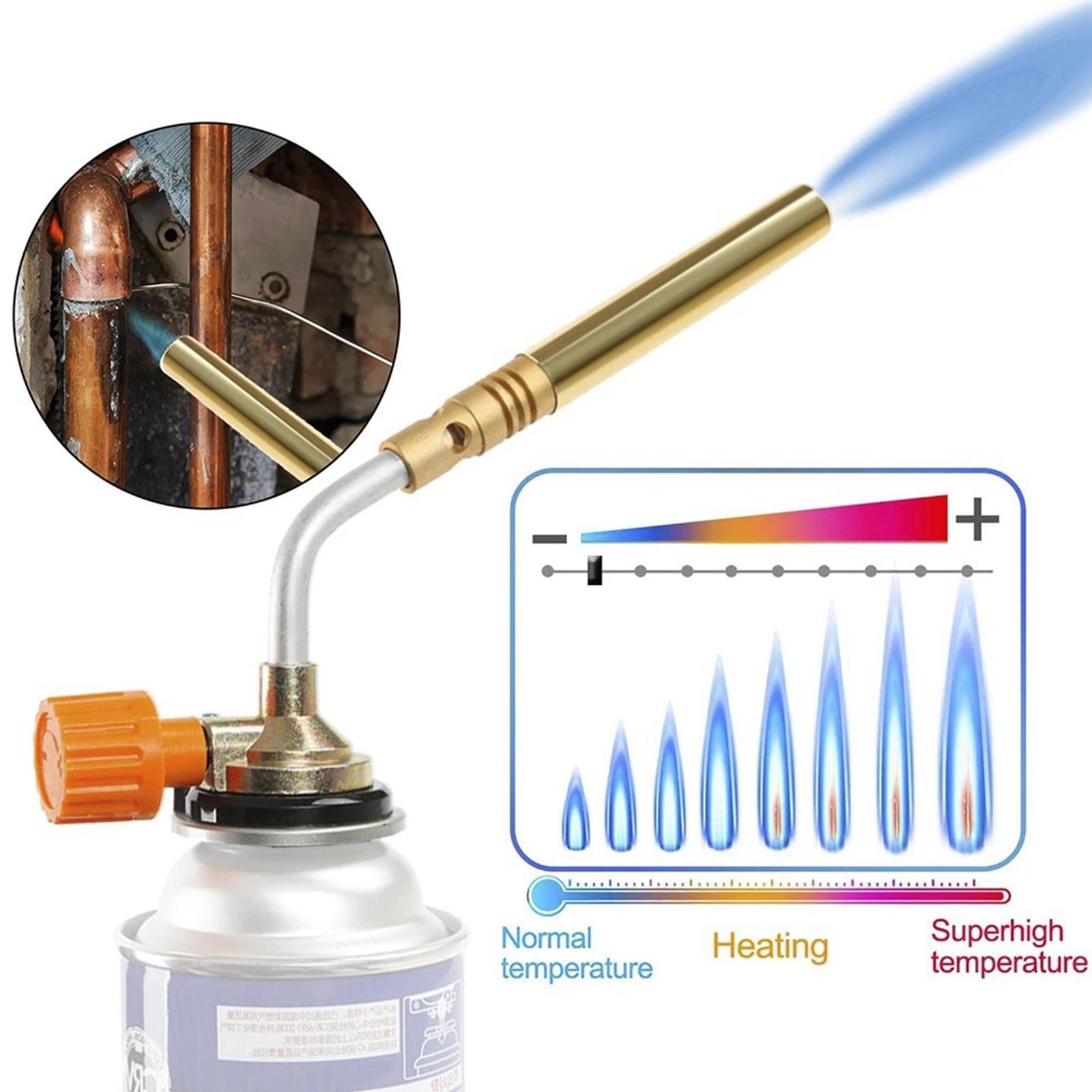 Burner Brazing W/ Fan Booster Backpacking Brass for Party Garden