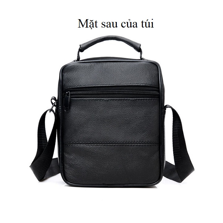 Túi Nam Da Bò, Túi Xách Nam, Túi Đeo Chéo Nam BT08 Thiết Kế Thuận Tiện Phù Hợp Mọi Lứa Tuổi