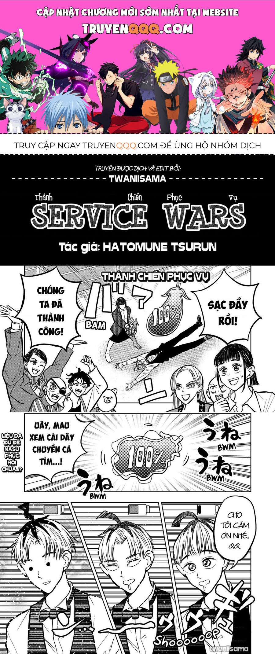 service wars - thánh chiến phục vụ chapter 35 1
