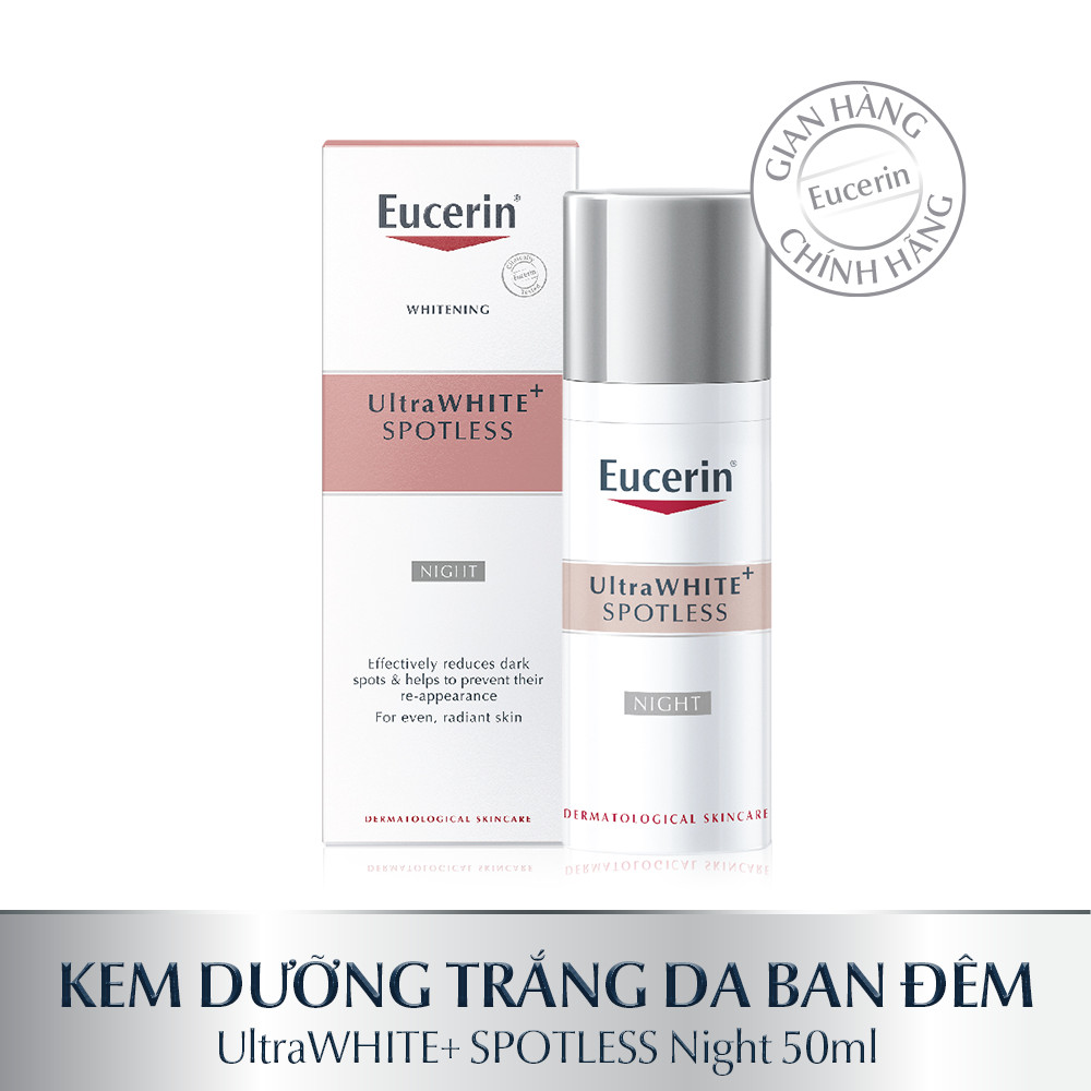 Kem Dưỡng Trắng Da Ban Đêm Eucerin UltraWHITE+ SPOTLESS Night 50ml