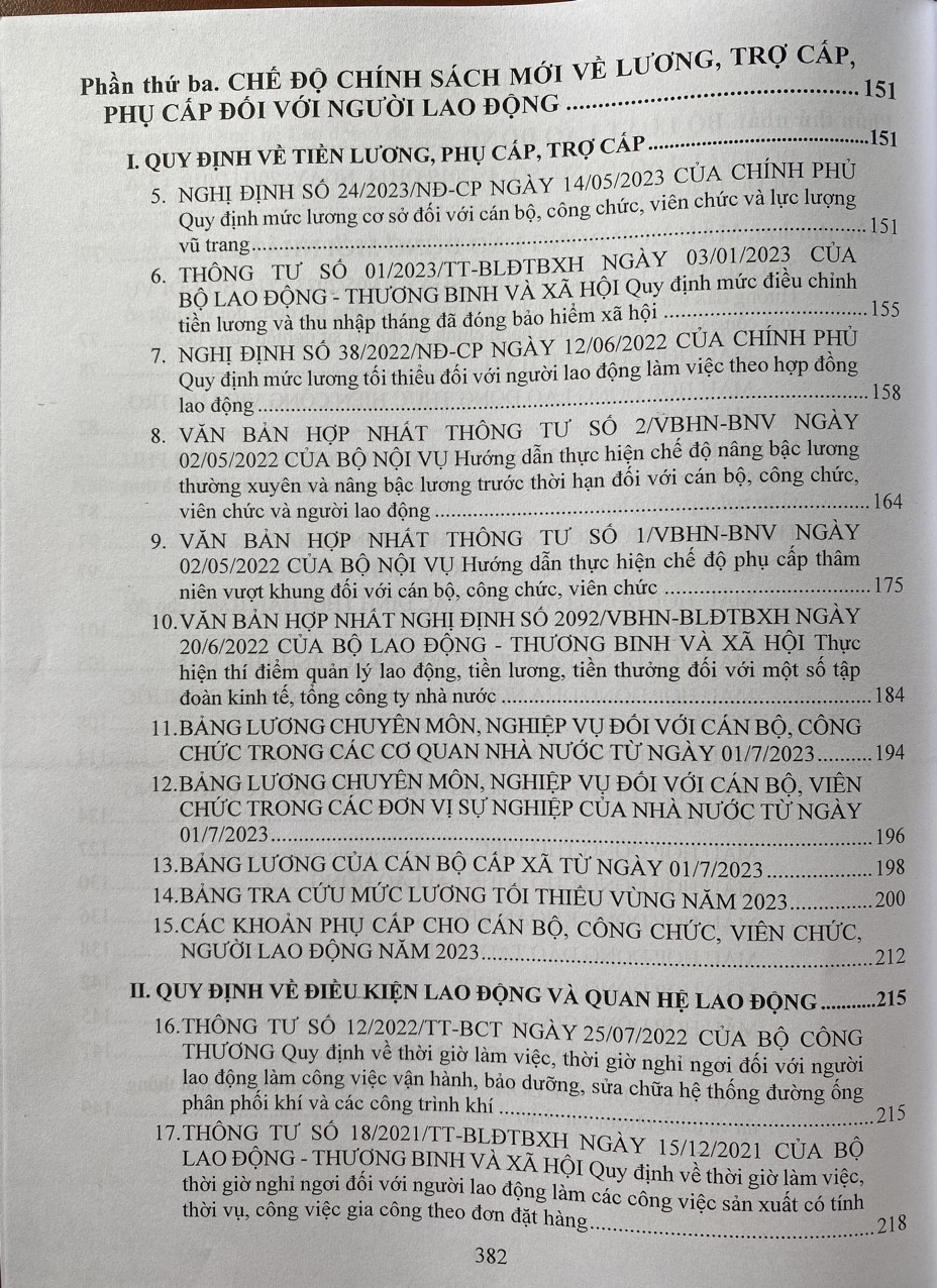 Bộ Luật Lao Động - Mẫu Hợp Đồng Lao Động - Chế Độ Chính Sách Tiền Lương, Tiền Thưởng