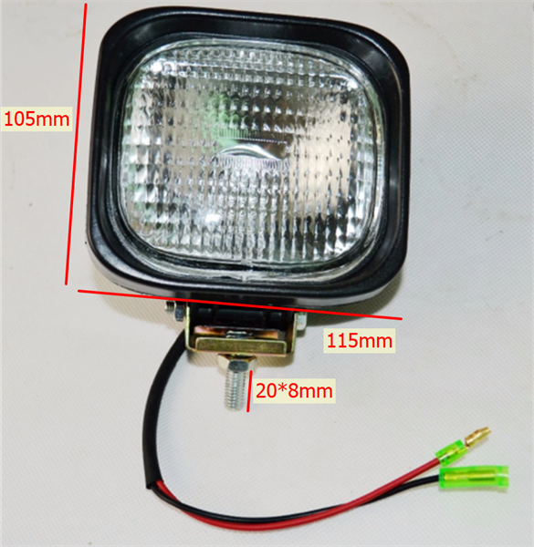 ĐÈN PHA 12V 55W XE NÂNG TCM 1-3 TẤN- HEAD LAMP FOR FORKLIFT FD10~30 TCM 235H2-42101 H3 12V55W