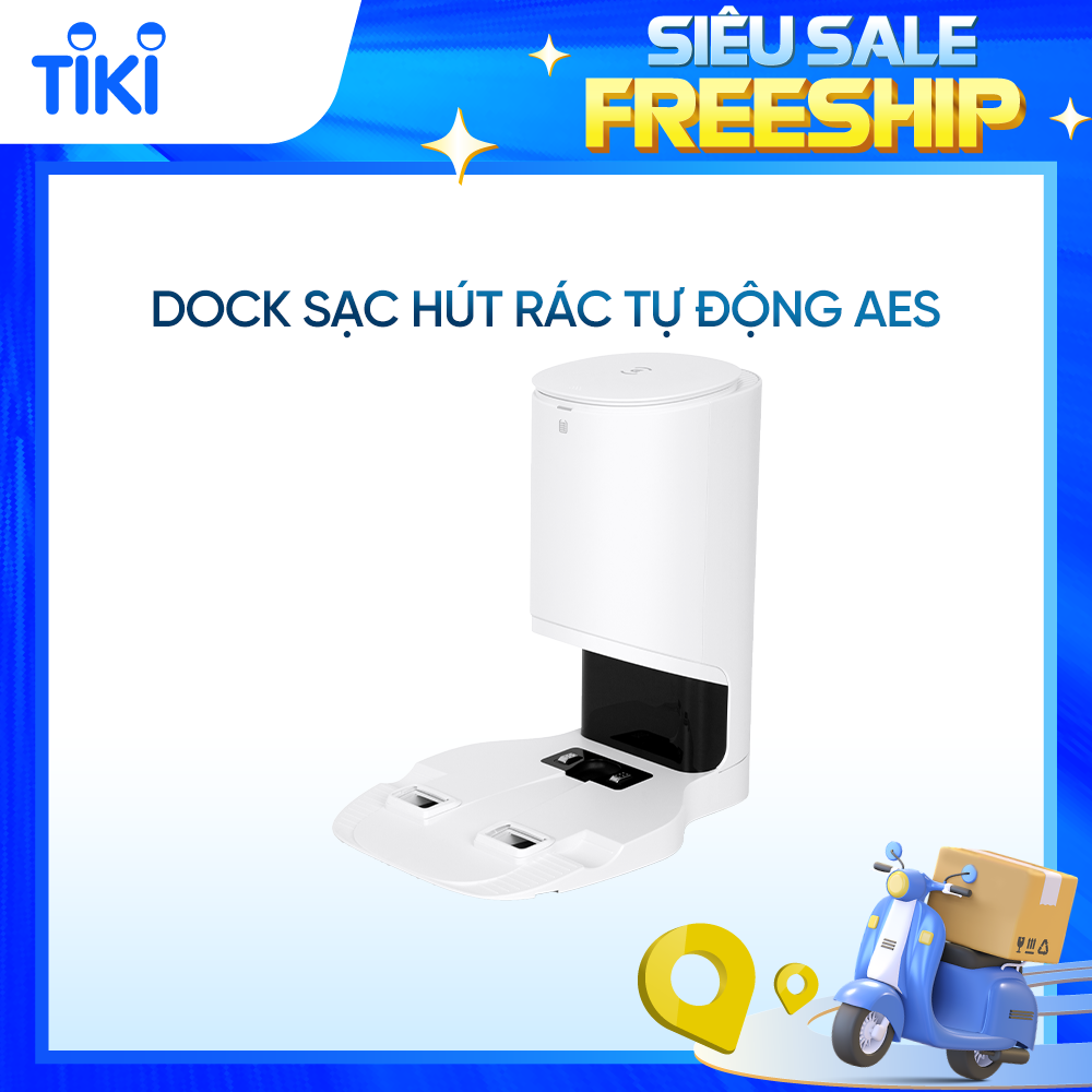 Dock sạc hút rác tự động cho robot hút bụi lau nhà Ecovacs Deebot N8 Pro/T9