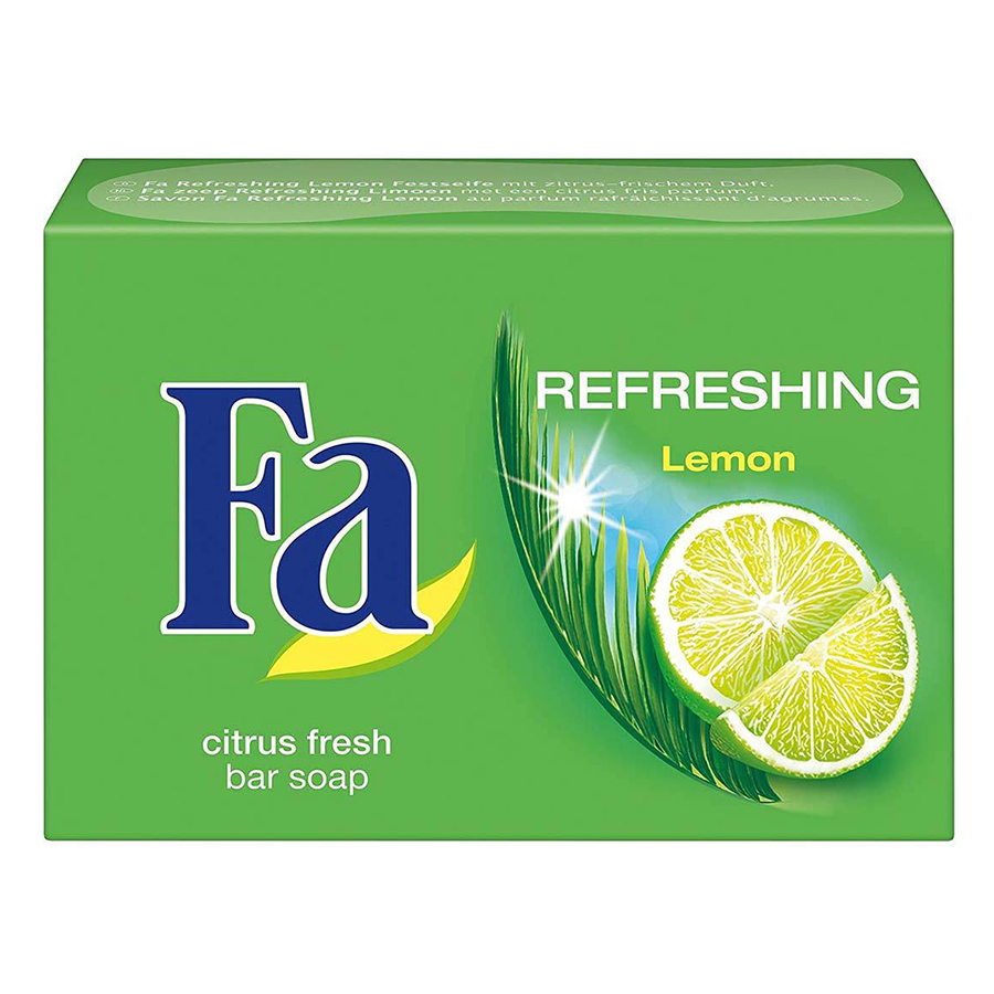 Combo 5 Xà Bông Cục Fa Lemon Refreshing (90g x 5)