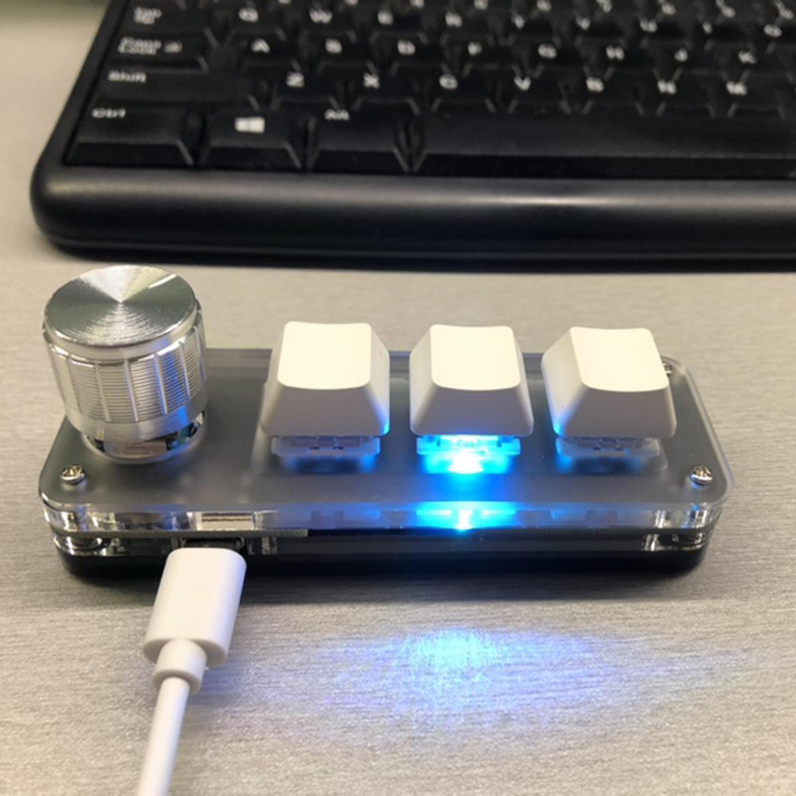 Mini Mechanical Gaming Keypad, Multifunctional Standard Keyboard for Windows
