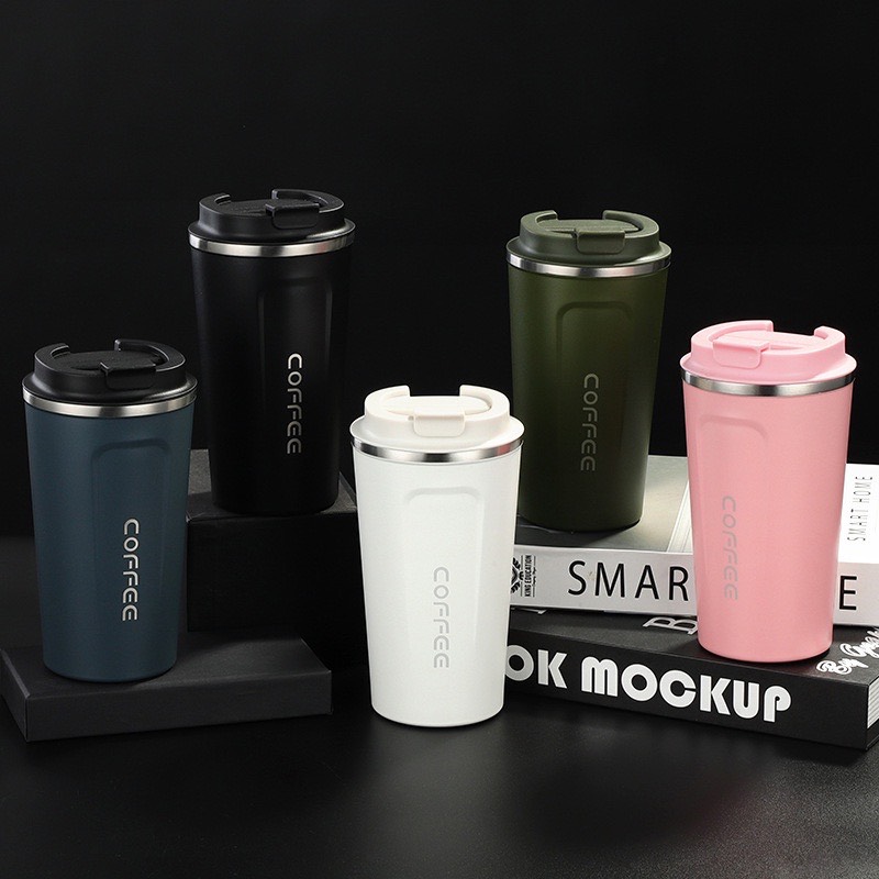 Bình/Cốc giữ nhiệt Coffee 01, inox 304, chống tràn, ly uống cafe, đựng nước, lạnh, nóng 6 - 8 tiếng.
