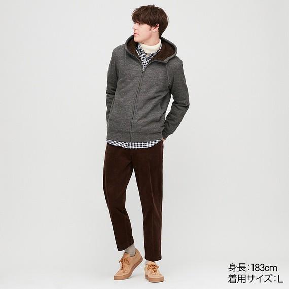 DÀNH CHO NAM ÁO NỈ GARMENT DÀI TAY  UNIQLO VN