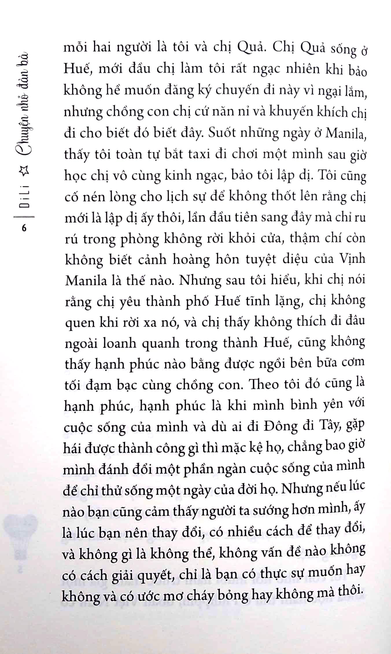 Chuyện Nhỏ Đàn Bà