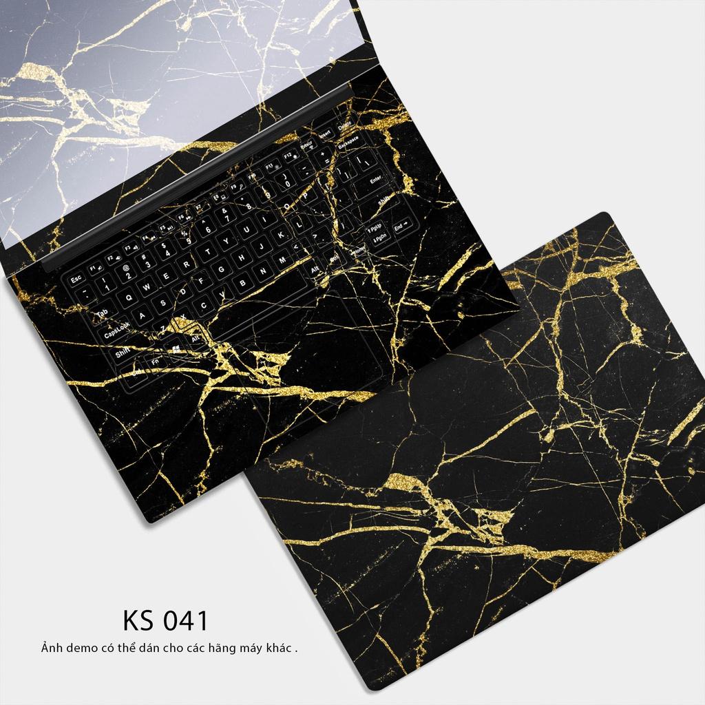 Skin Dán Laptop Mẫu Vân Đá Đen - Full Các Dòng Laptop