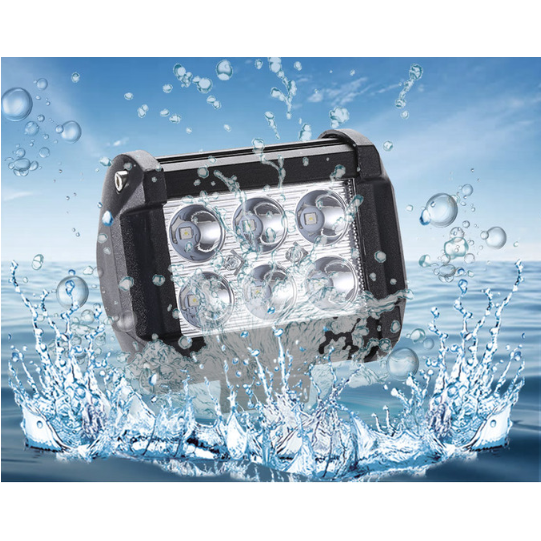 Đèn Led 18w 6000k Ánh Sáng Trắng Cho Xe Ô Tô